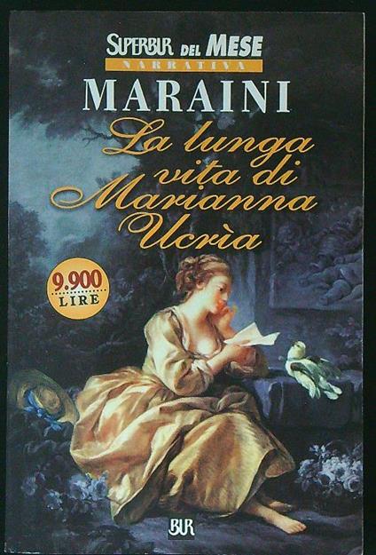 La lunga vita di Marianna Ucria - Dacia Maraini - copertina