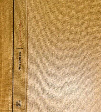 La camera da letto - Attilio Bertolucci - copertina