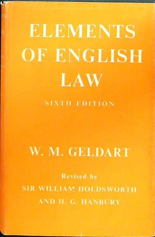 Elements of english law