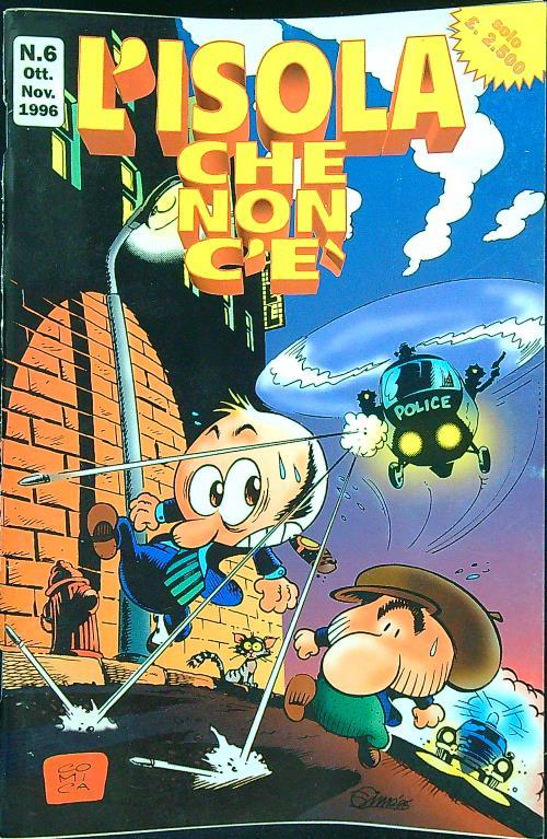 L' isola che non c'è n. 6/ottobre-novembre 1996 - copertina