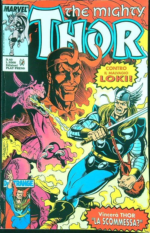 Thor n. 40/novembre 1992 - copertina