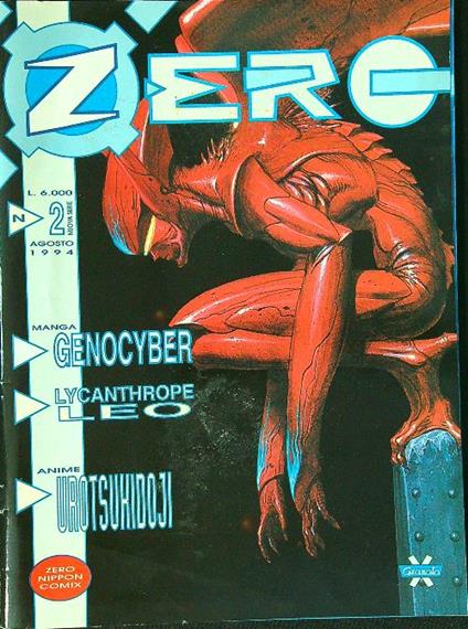 Zero n. 2/agosto 1994 - copertina