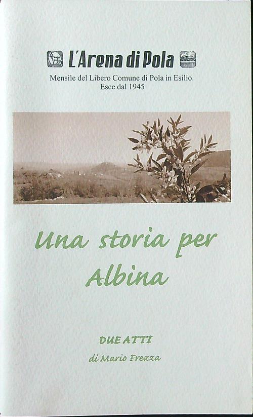 Una storia per Albina - Mario Frezza - copertina