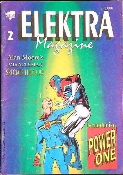 Elektra Magazine 2/Marzo 1992 - copertina