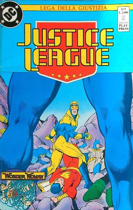 Justice League 7 /ottobre 1990 - copertina