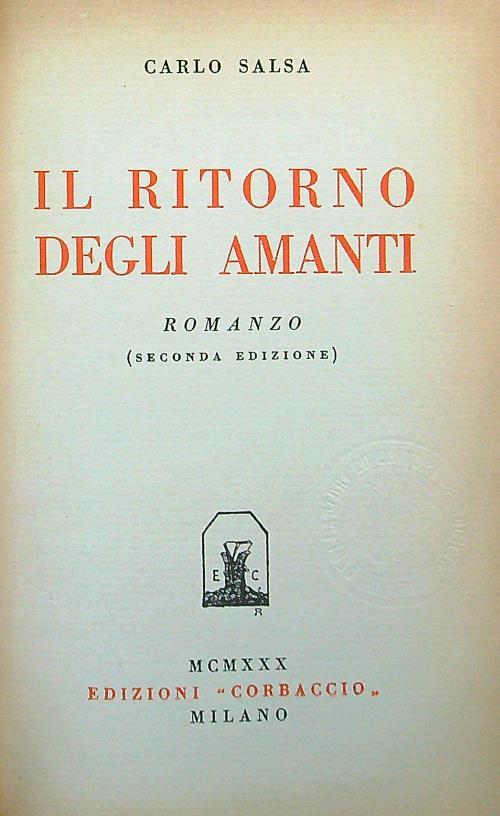 Il ritorno degli amanti