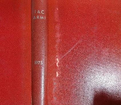 Tac Armi Annata 1975 Numeri 3-4-7-8-9-10-11-12 - copertina