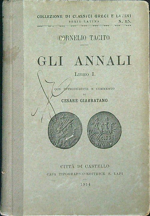 Gli annali libro I