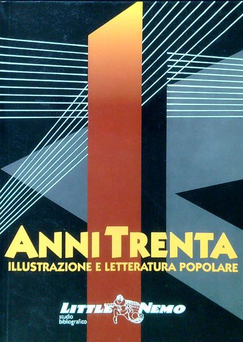 Anni Trenta. Illustrazione e letteratura popolare
