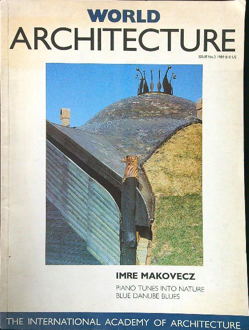 World architecture n. 2/1989 - copertina