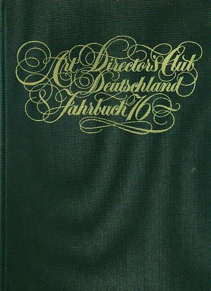 Art Directors club Deutschland jahrbuch 76 - copertina