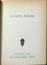 Canti negri