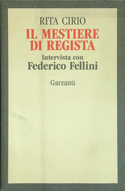 Il mestiere di regista