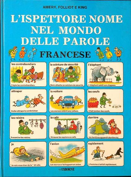 L' ispettore Nome nel mondo delle parole - Francese - copertina