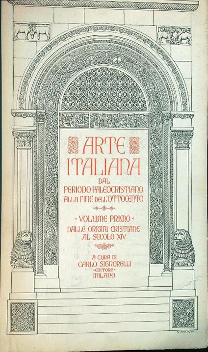Arte italiana 4vv - copertina