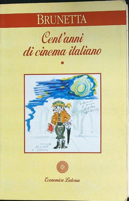 Cent'anni di cinema italiano vol 1. Dalle origini alla seconda guerra mondiale - copertina