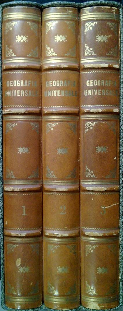 Geografia Universale. 3 Volumi - copertina