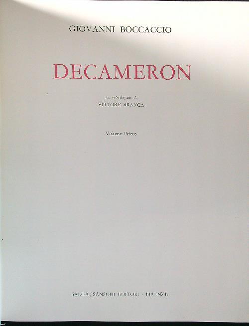 Decameron 4vv (testo+tavole)