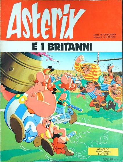 Asterix e i britanni - René Goscinny - copertina