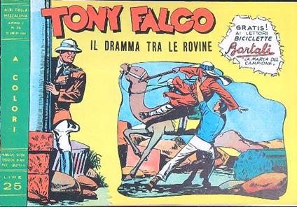 Tony Falco n. 33 - Il dramma tra le rovine - copertina