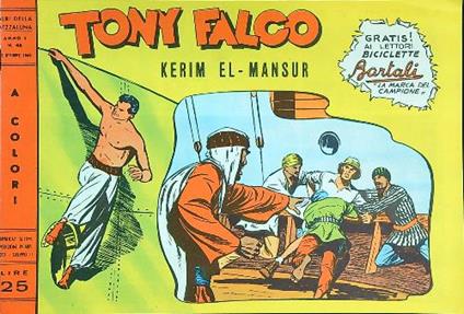 Tony Falco n. 46 - Kerim El-Mansur - copertina