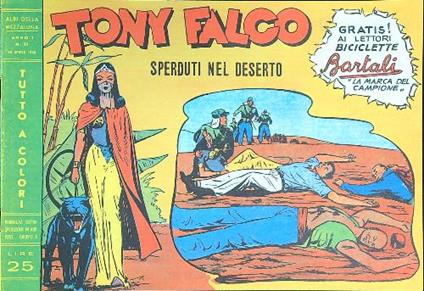 Tony Falco n. 21 - Sperduti nel deserto - copertina