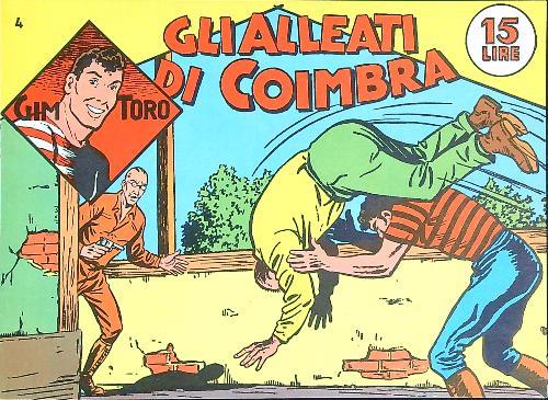 Gim Toro n. 4 - Gli alleati di Coimbra - copertina