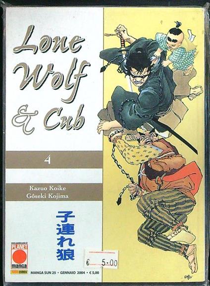 Lone wolf & Cub 4 - copertina