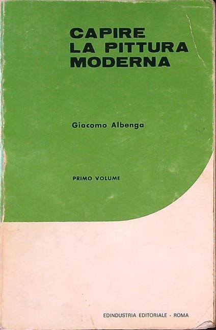 Capire la pittura moderna primo volume - copertina