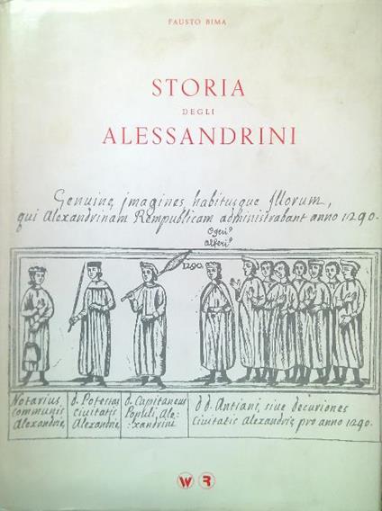 Storia degli Alessandrini - copertina