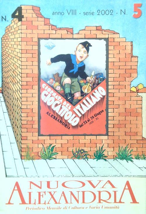 Nuova Alexandria. Anno VIII Serie 2002, N. 4-5 - copertina