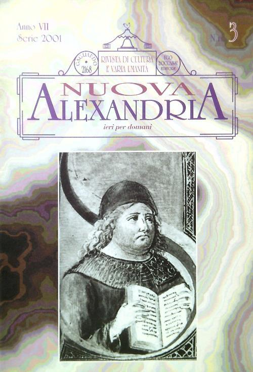Nuova Alexandria. Anno VII Serie 2001, N.ro 3 - copertina