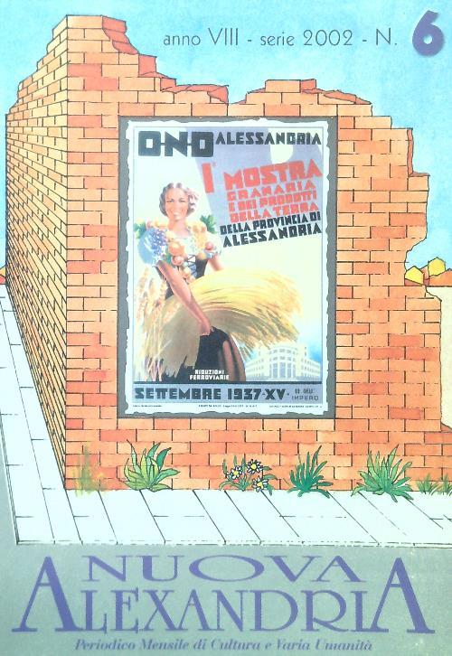 Nuova Alexandria. Anno VIII Serie 2002, N. 6 - copertina