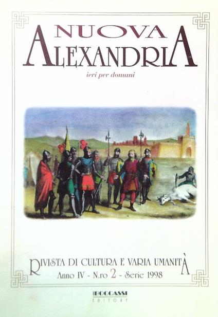 Nuova Alexandria. Anno IV - N.ro 2 - Serie 1998 - copertina