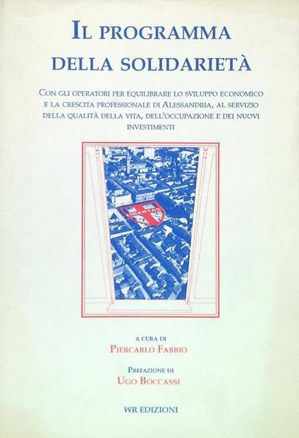Il programma della solidarietà - copertina