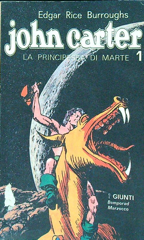 John Carter: La principessa di Marte - Edgar Rice Burroughs - copertina