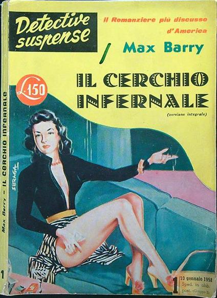 Il cerchio infernale - Max Barry - copertina