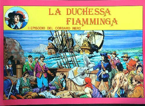 La Duchessa fiamminga - Emilio Salgari - copertina