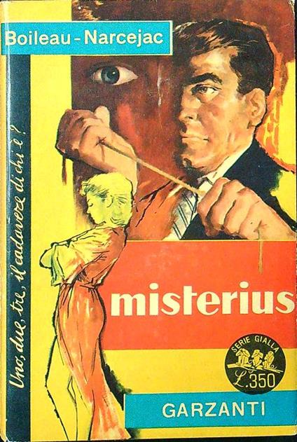 Misterius - Nicolas Boileau - copertina