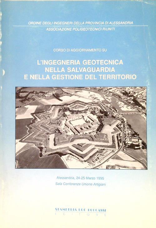 Corso di aggiornamento su L'ingegneria geotecnica - copertina