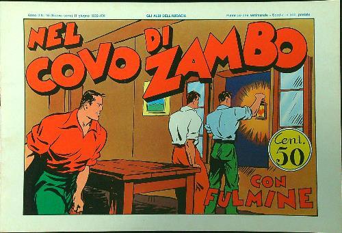 Nel covo di Zambo con Fulmine - copertina