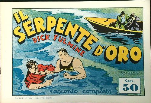 Dick Fulmine Il serpente d'oro - copertina