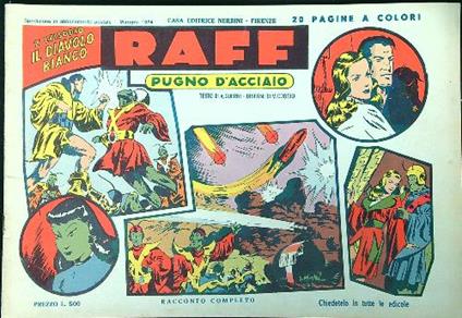 Raff Il diavolo bianco - copertina