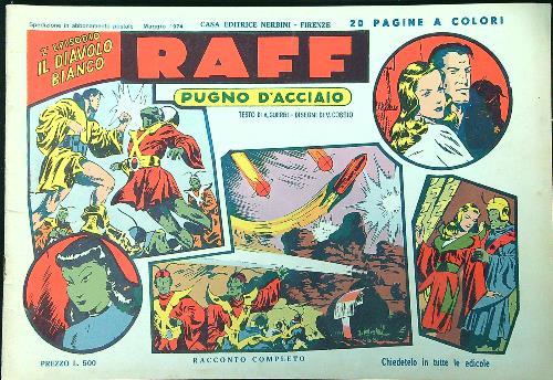 Raff Il diavolo bianco - copertina