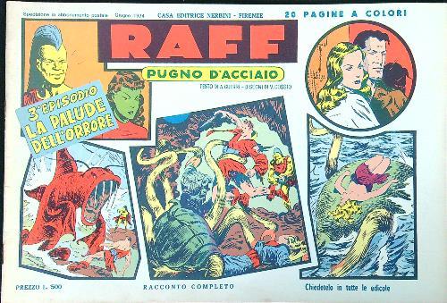 Raff La palude dell'orrore - copertina