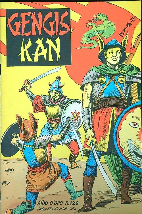 Gengis Kan - copertina