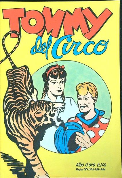 Tommy del circo - copertina
