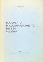 Documento di accompagnamento dei beni viaggianti