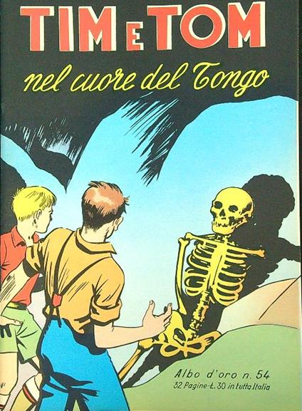 Tim e Tom nel cuore del Congo - copertina