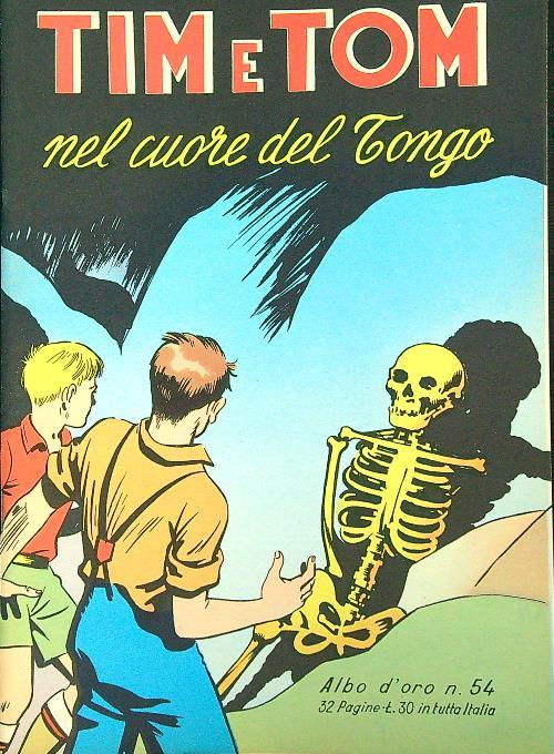 Tim e Tom nel cuore del Congo - copertina